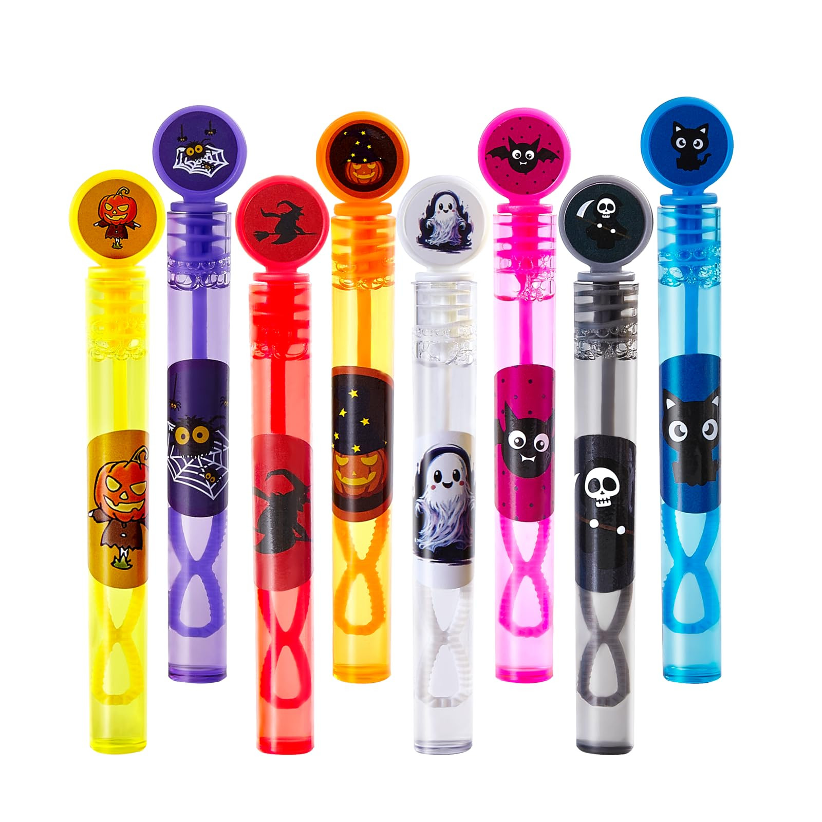 32 PCS Halloween Mini Bubble Wands, Party Favors for Kids, Perfect for Classroom Favors, Boo Bask... | Amazon (US)