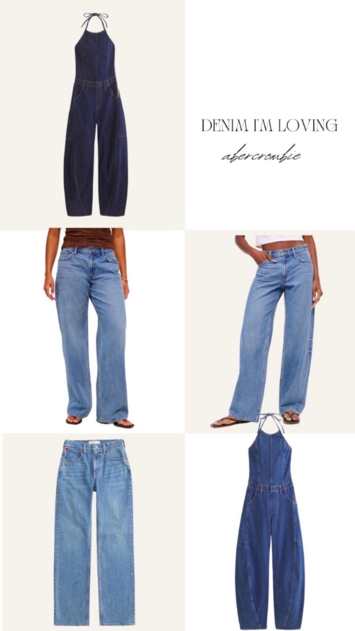 Denim I’m loving from Abercrombie!



#LTKSaleAlert #LTKFindsUnder50 #LTKFindsUnder100