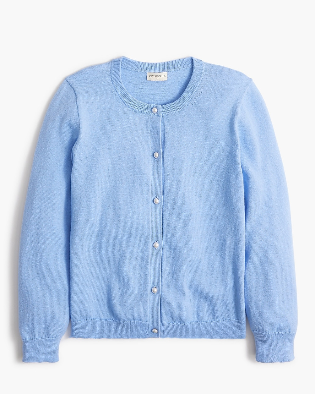 Girls' pearl-button Casey cardigan sweater | J.Crew Factory