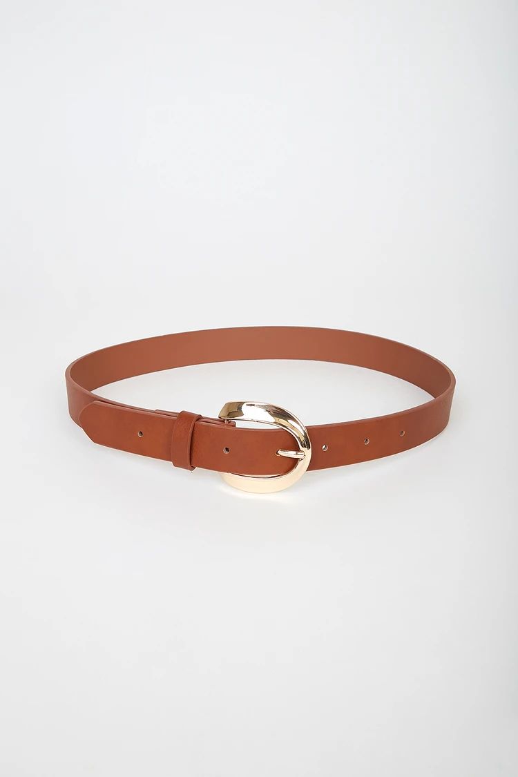 Love of Style Brown and Gold Belt | Lulus (US)