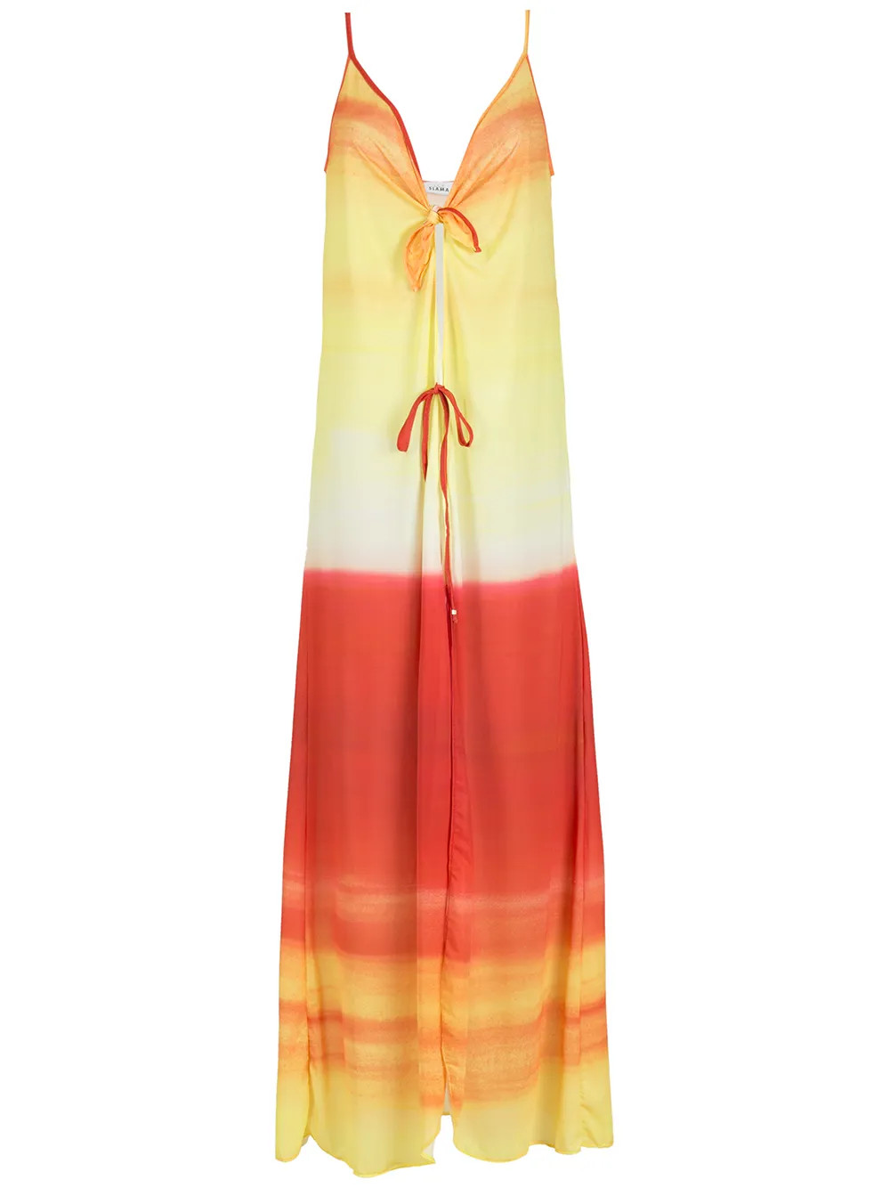 Amir Slama ombre-effect Beach Dress - Farfetch | Farfetch Global