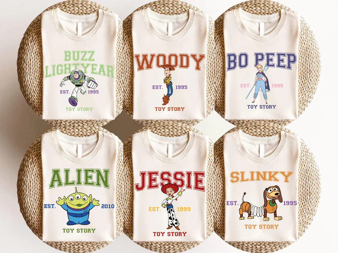 Disney Toy Story Shirt, Pixar Day Tee, Sheriff Woody Shirt, Jessie Shirt, Buzz Lightyear Shirt, D... | Etsy (US)