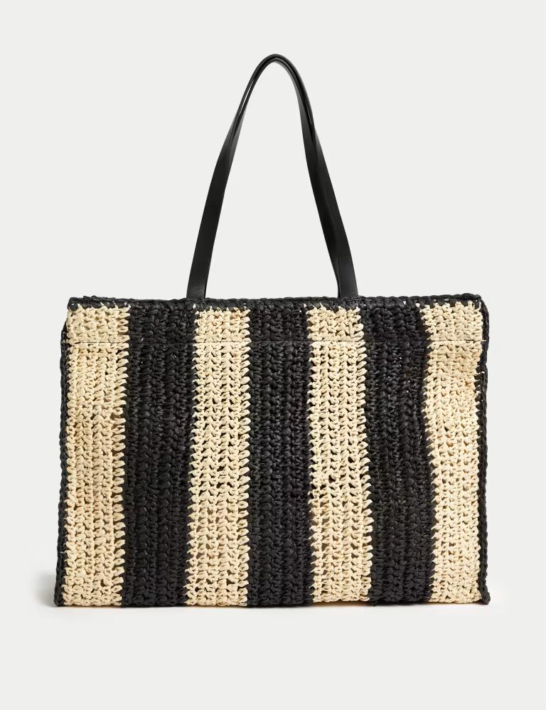 Straw Striped Tote Bag | Marks & Spencer (UK)