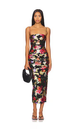 Electric Midi Dress in Floral | Revolve Clothing (Global)