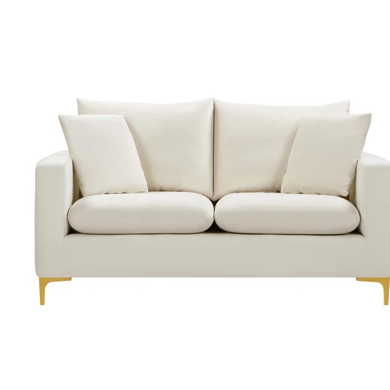 Shumpert 58'' Upholstered Loveseat | Wayfair North America