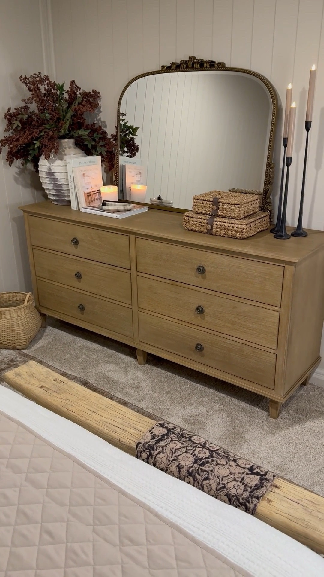 Wayfair Verified 6-Drawer Dresser on Sale

Follow @farmtotablecreations on Instagram for more cozy, neutral home styling.

This beautiful 6-drawer double-wide wood dresser from Wayfair is the perfect blend of form and function. The warm wood tone adds natural charm, while the spacious drawers make it easy to stay organized. I love styling it with woven baskets, candles, and seasonal stems for a timeless, lived-in look — and it’s Wayfair Verified & on sale right now!

#bedroomfurniture #dresser #wayfairfinds #wayfairverified #bedroomdecor #neutraldecor #modernorganic #interiordesign #homedecorinspo #bedroommakeover #homeinteriors #cozyhome #wayfairstyle #wayfairhome


#LTKFindsUnder50 #LTKSaleAlert #LTKHome