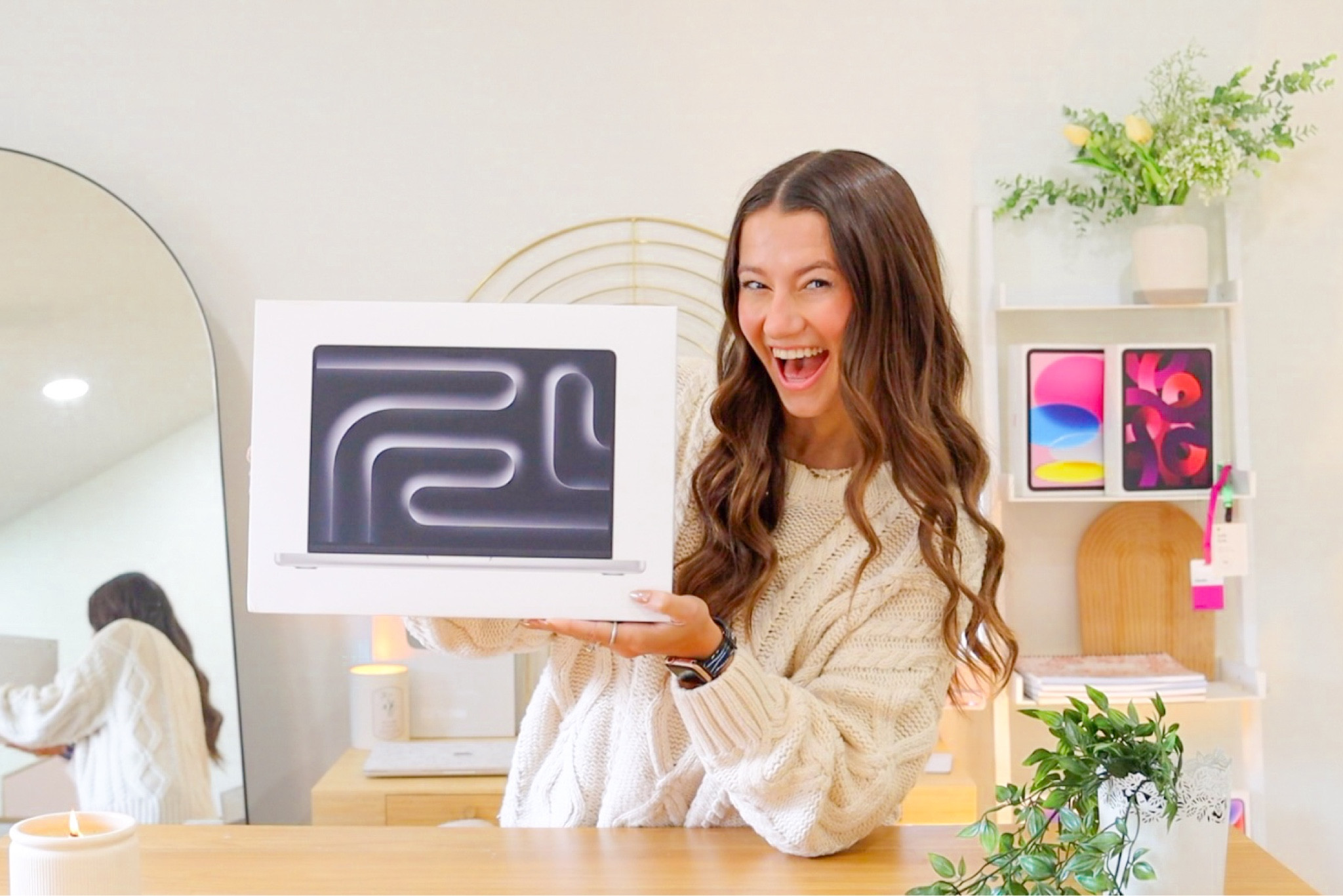 Outfit from my MacBook Pro unboxing video!
