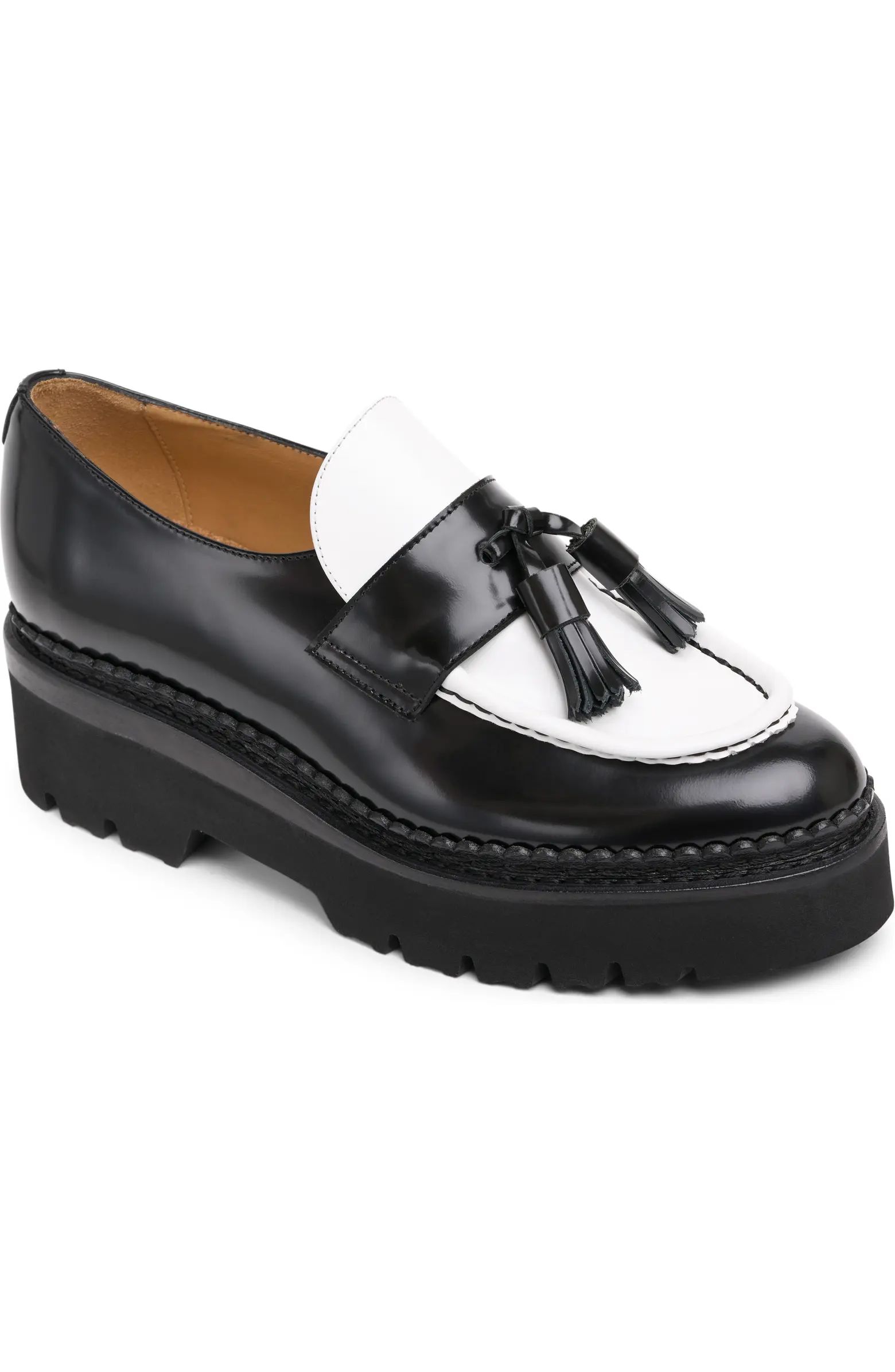 The Office of Angela Scott Ms. Kelly Platform Tassel Loafer (Women) | Nordstrom | Nordstrom