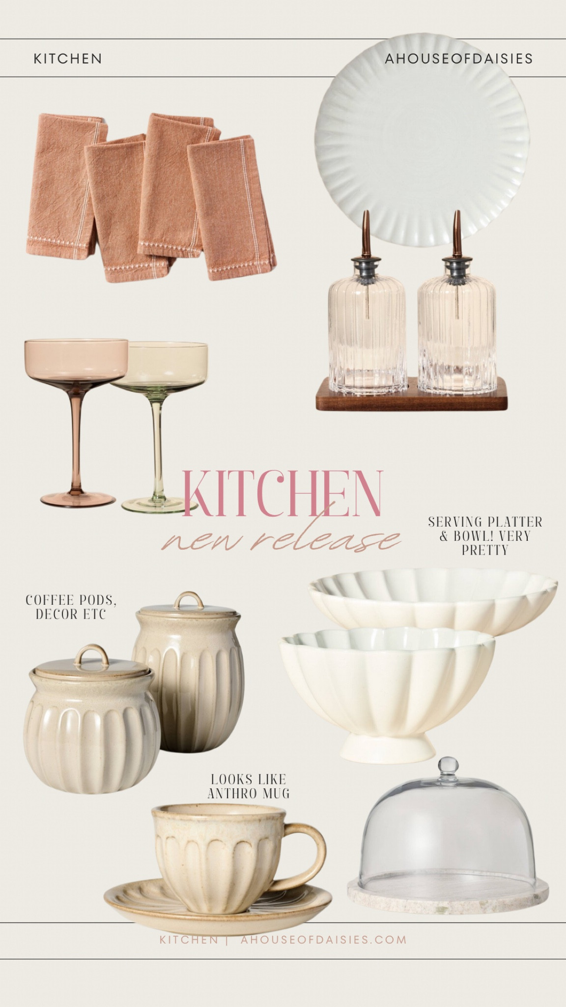 Target, new releases, fall home decor, coffee mugs, canister, cocktail glasses, serving bowls, serving plate 

#LTKFindsUnder50 #LTKHome #LTKStyleTip