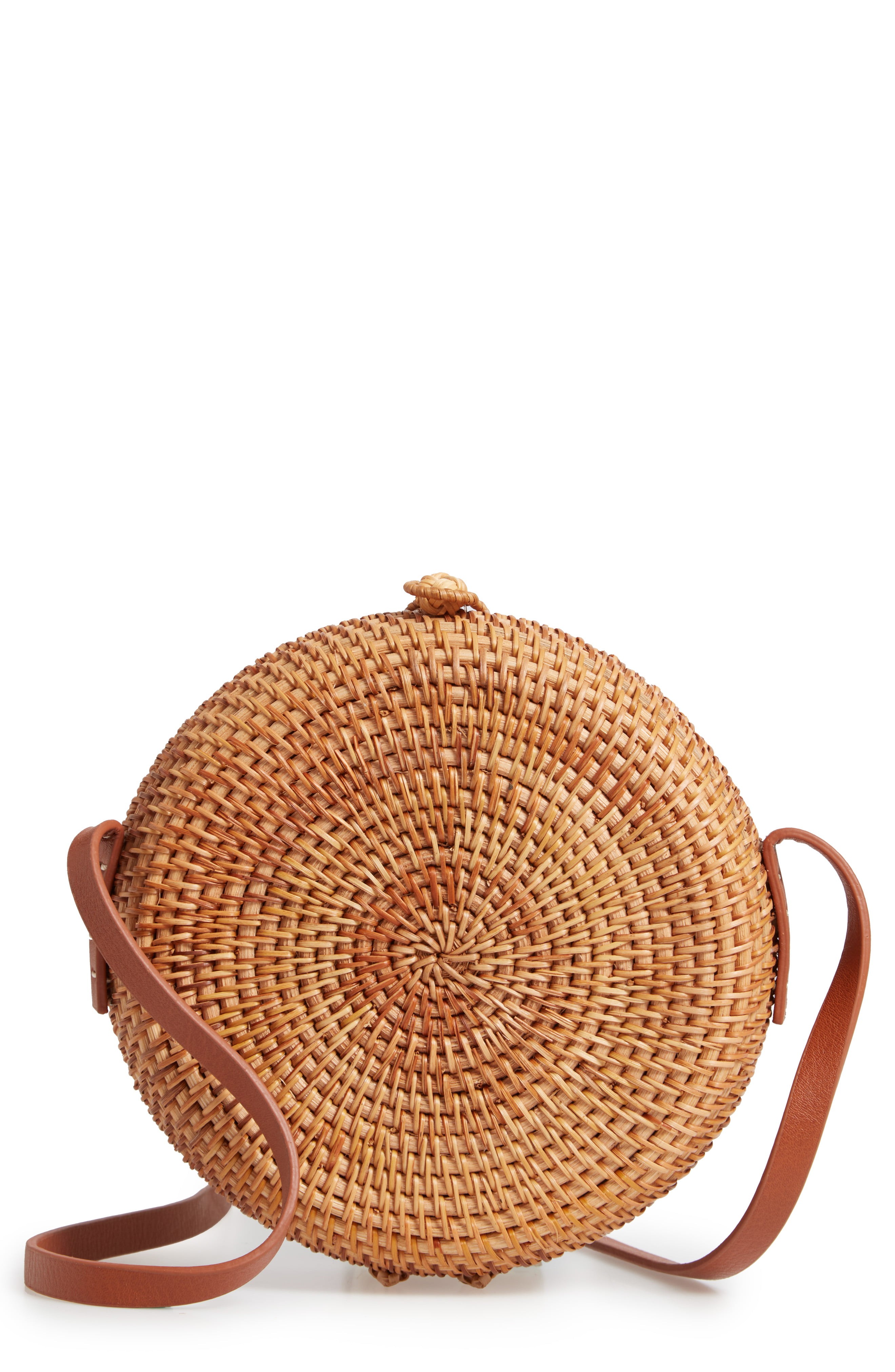 Nordstrom Straw Canteen Crossbody Bag - | Nordstrom