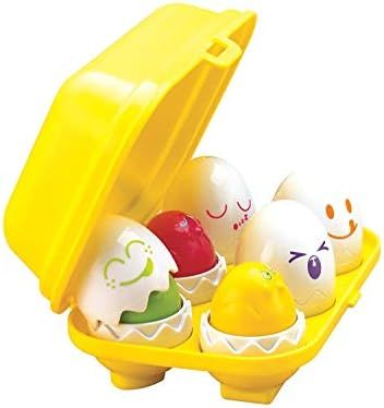 TOMY Toomies Hide & Squeak Eggs | Matching & Sorting Learning Toys | Kids Egg Squeak Toy | Ages 6... | Amazon (US)