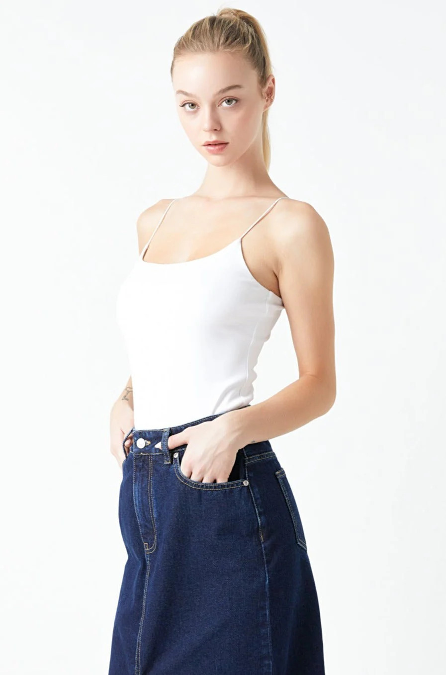 Sleeveless Jersey Top | Endless Rose