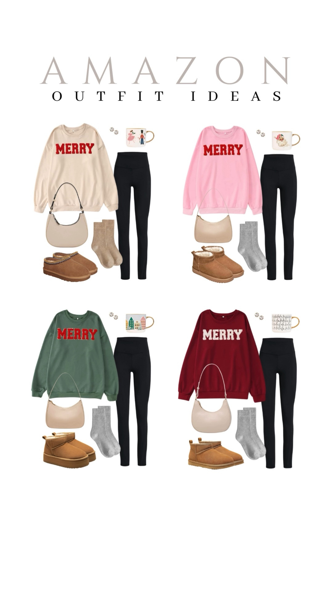 Here’s how to style these cute merry sweatshirts for a cozy and festive look!
festive fashion, cozy outfits, holiday vibes, merry style, casual chic, winter wardrobe, cute sweatshirts, seasonal looks, how to style, everyday essentials

#LTKStyleTip #LTKU #LTKSeasonal