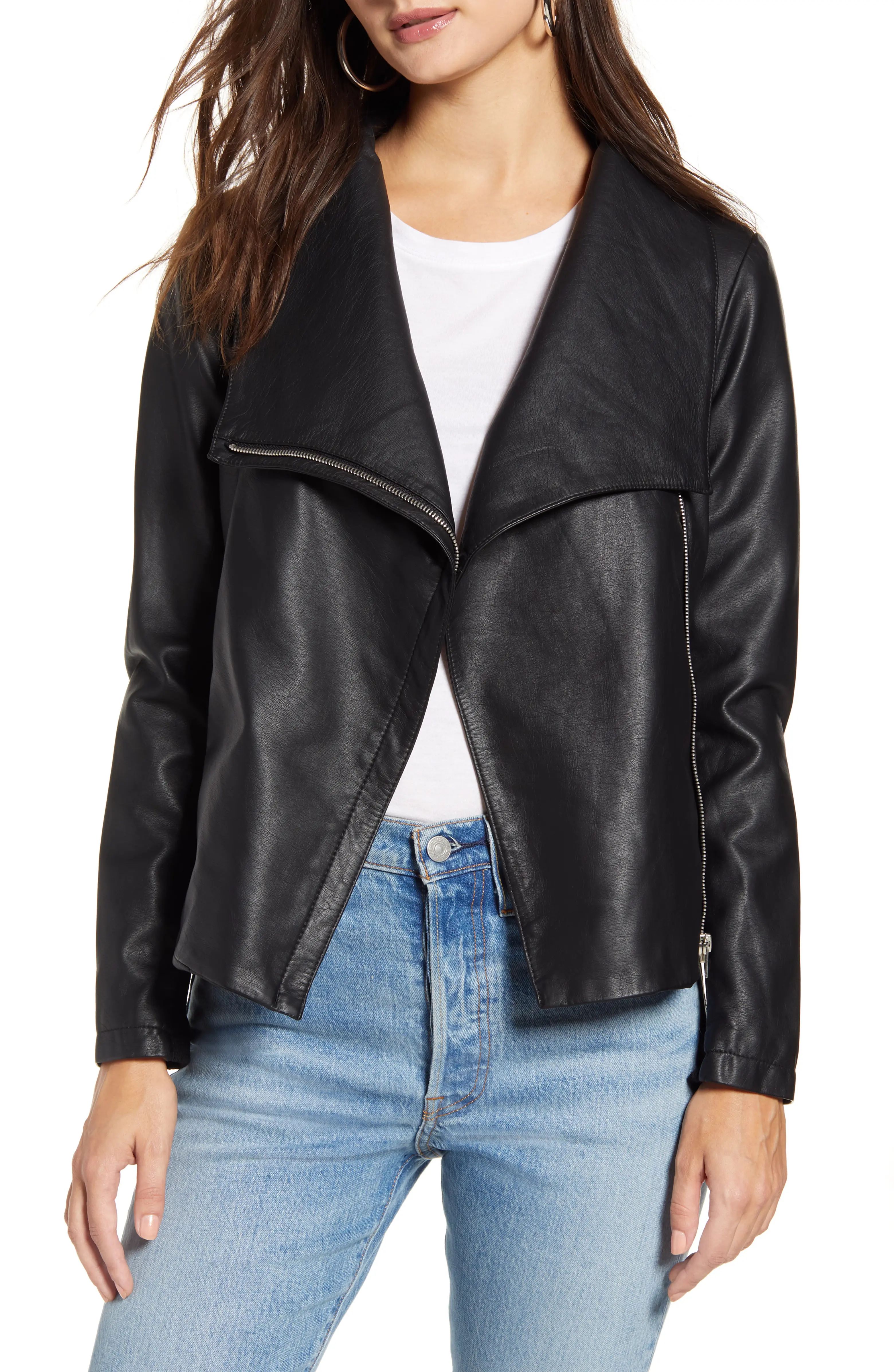 Up to Speed Faux Leather Moto Jacket | Nordstrom