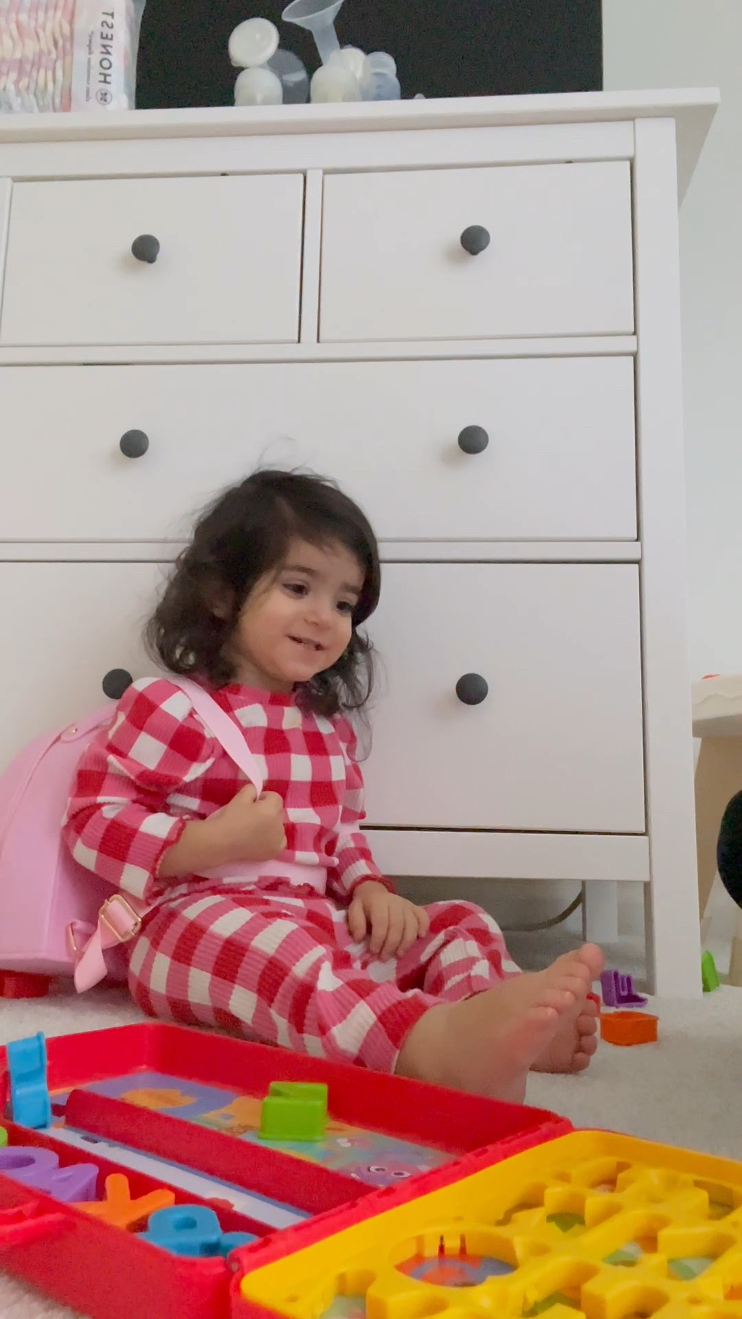 Baby Jade at 1 years old reading letters with the best Elmo toy! 🧸 

#LTKdayinmylife #LTKBaby #LTKKids