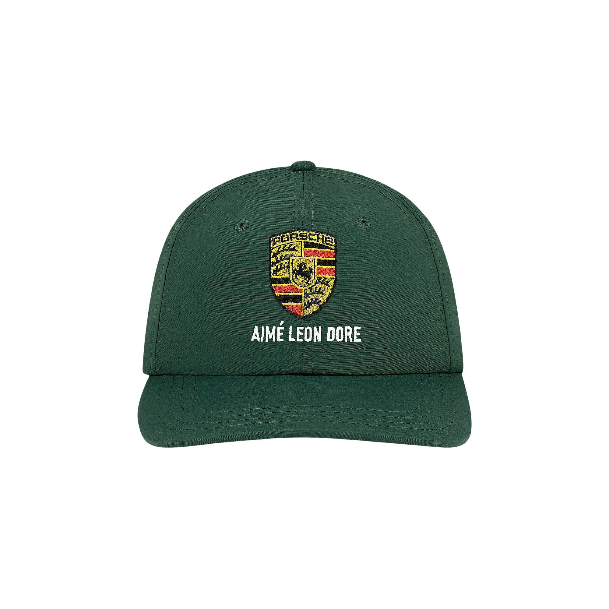 Aimé Leon Dore x Porsche Nylon Logo Hat 'Pine Grove' | Green | Men's Size Onesize | GOAT