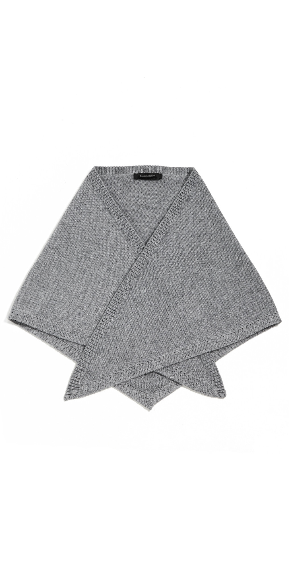 Favorite Daughter The Triangle Scarf Grey Heather One Size | Shopbop