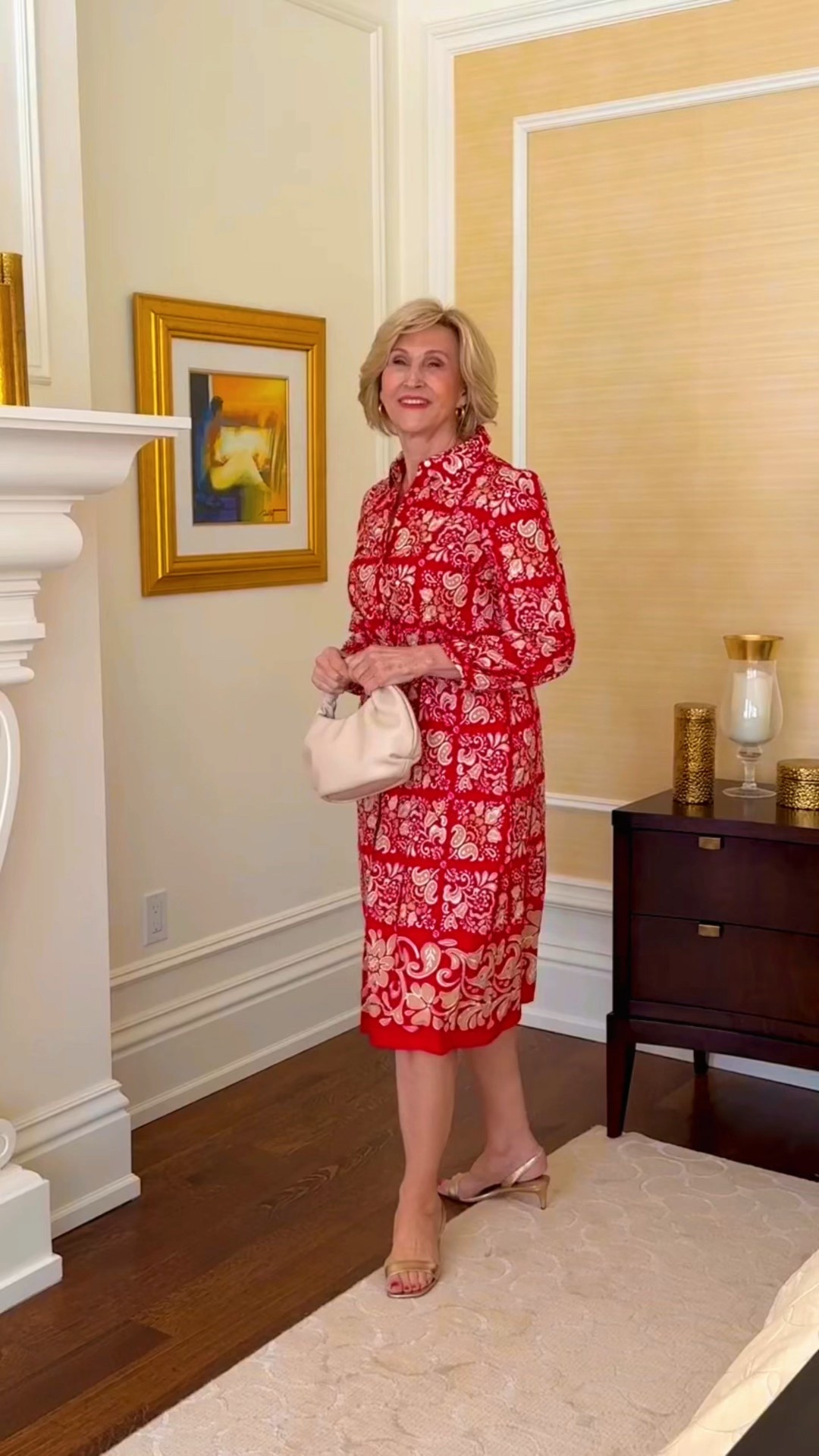 Finding a flattering shirtdress after 50 is all about shape, structure, and a little softness. ✨

I always look for a few key things: a defined waist (or tie), a collar that frames the face, and a skirt that skims — not clings. This @Talbots  shirtdress checks every box. The print adds interest without overwhelming, the length feels polished, and the fabric moves with you instead of fighting you.

The best part? A great shirtdress does the styling for you. Add simple heels, a smile, and you’re out the door feeling confident and pulled together.

#LTKOver40 #LTKSeasonal #LTKootd