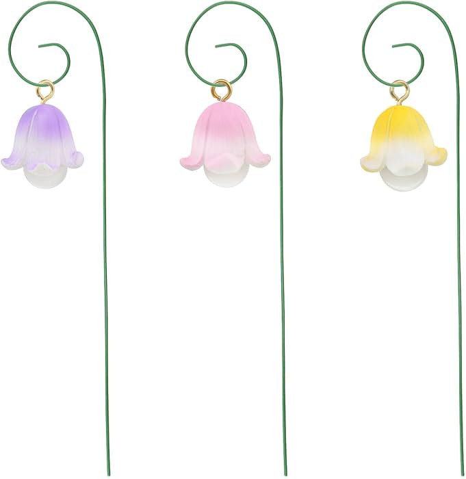 3PCS Fairy Garden Miniatures Fairy Garden Accessories Flower Set Mini Garden Micro Landscape Orna... | Amazon (US)