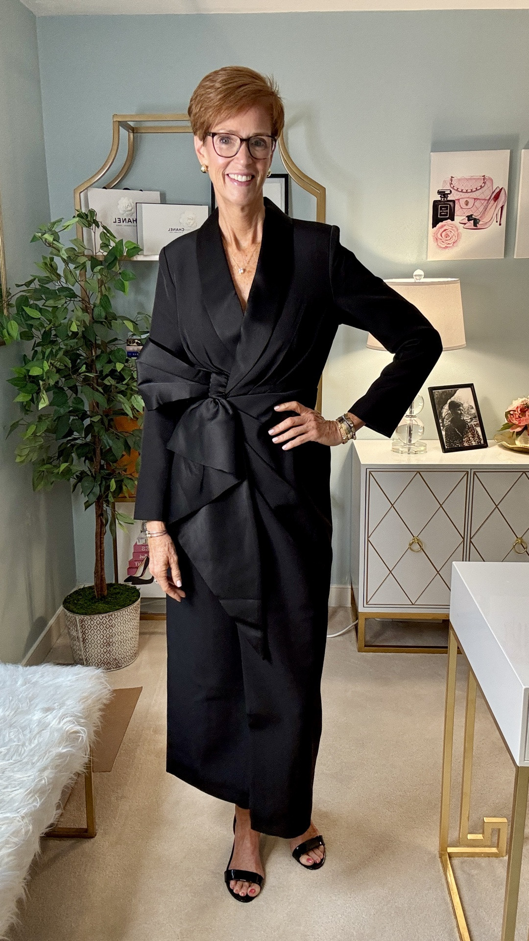 Fall wedding on the calendar? I tried three very different wedding guest dresses — and I want to know which one you would actually wear.
1: A black satin tuxedo-style maxi that feels classic, polished and a little unexpected.

I love that these give you three completely different ways to approach fall wedding guest dressing, from sleek black satin to rich olive and a more formal full-skirted silhouette.

Which gets your vote — 1, 2 or 3? Tell me below, then SAVE this for the next fall wedding invitation that lands in your mailbox. And send it to the friend who's already asking, “What am I going to wear?”

I linked all three dresses in my Fall Wedding Guest Dresses collection so you can see the full details and shop them there.

Paid partnership with @macys
#macysstylecrew #macyspartner #wedding #fallweddingguest

#LTKOver40 #LTKWedding #LTKTall