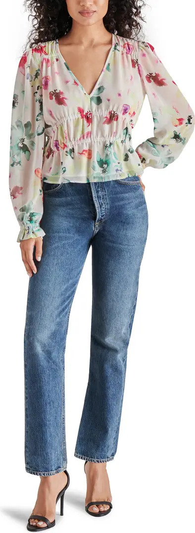 Steve Madden Ardenne Floral Top | Nordstrom | Nordstrom