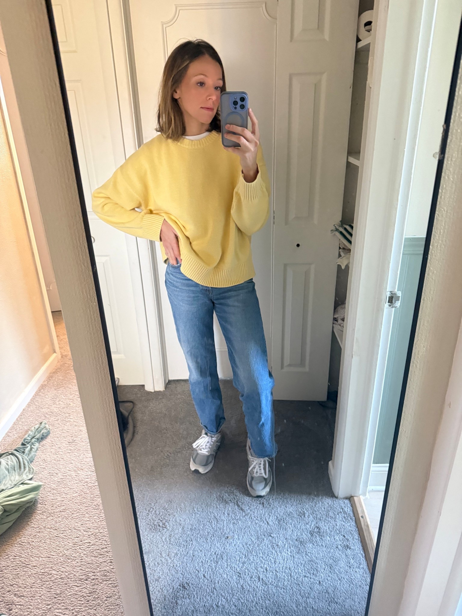 Gap factory has this sweater on sale for $26!! The yellow is sold out but so many cute options 



#LTKootd #LTKSaleAlert #LTKmomlife