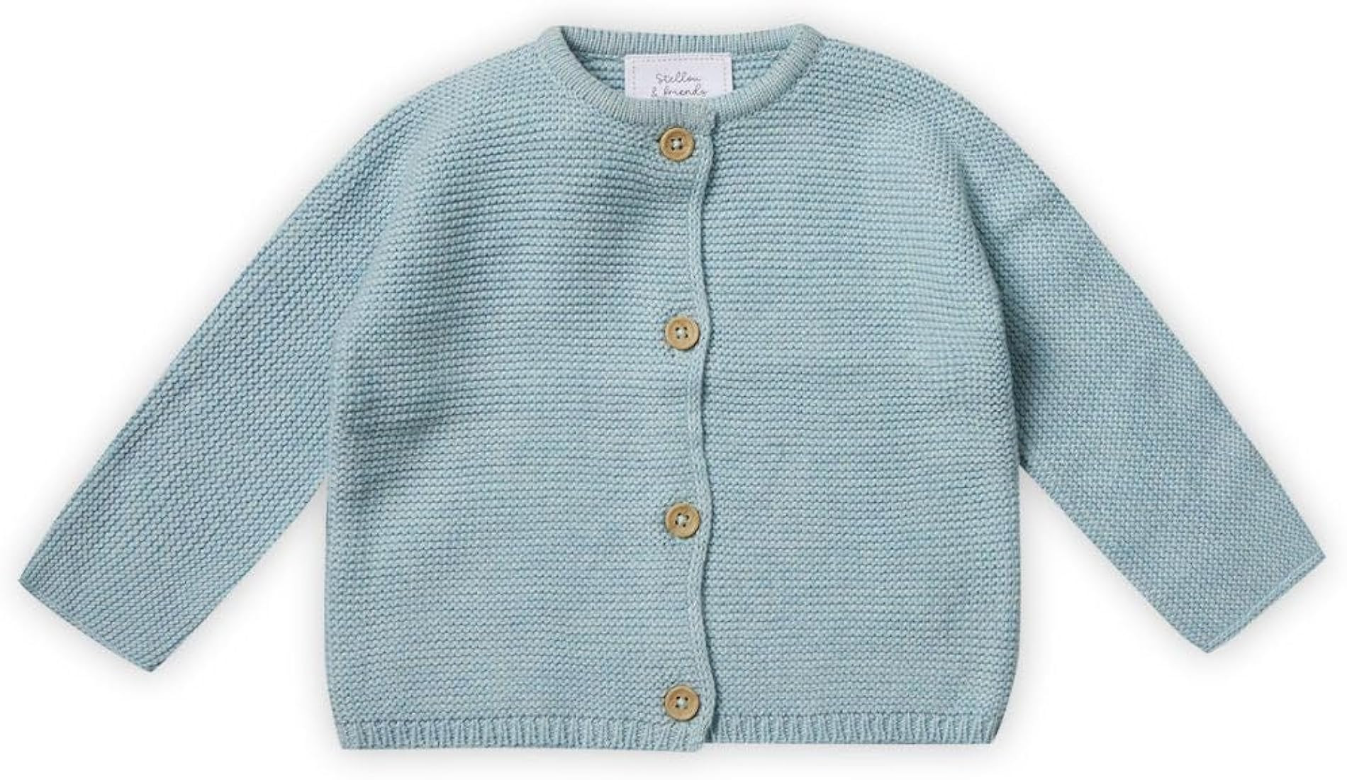 Stellou & friends 100% Cotton Baby Cardigan, Toddler Cardigan, Kids Sweater 0-6 Years | Amazon (US)