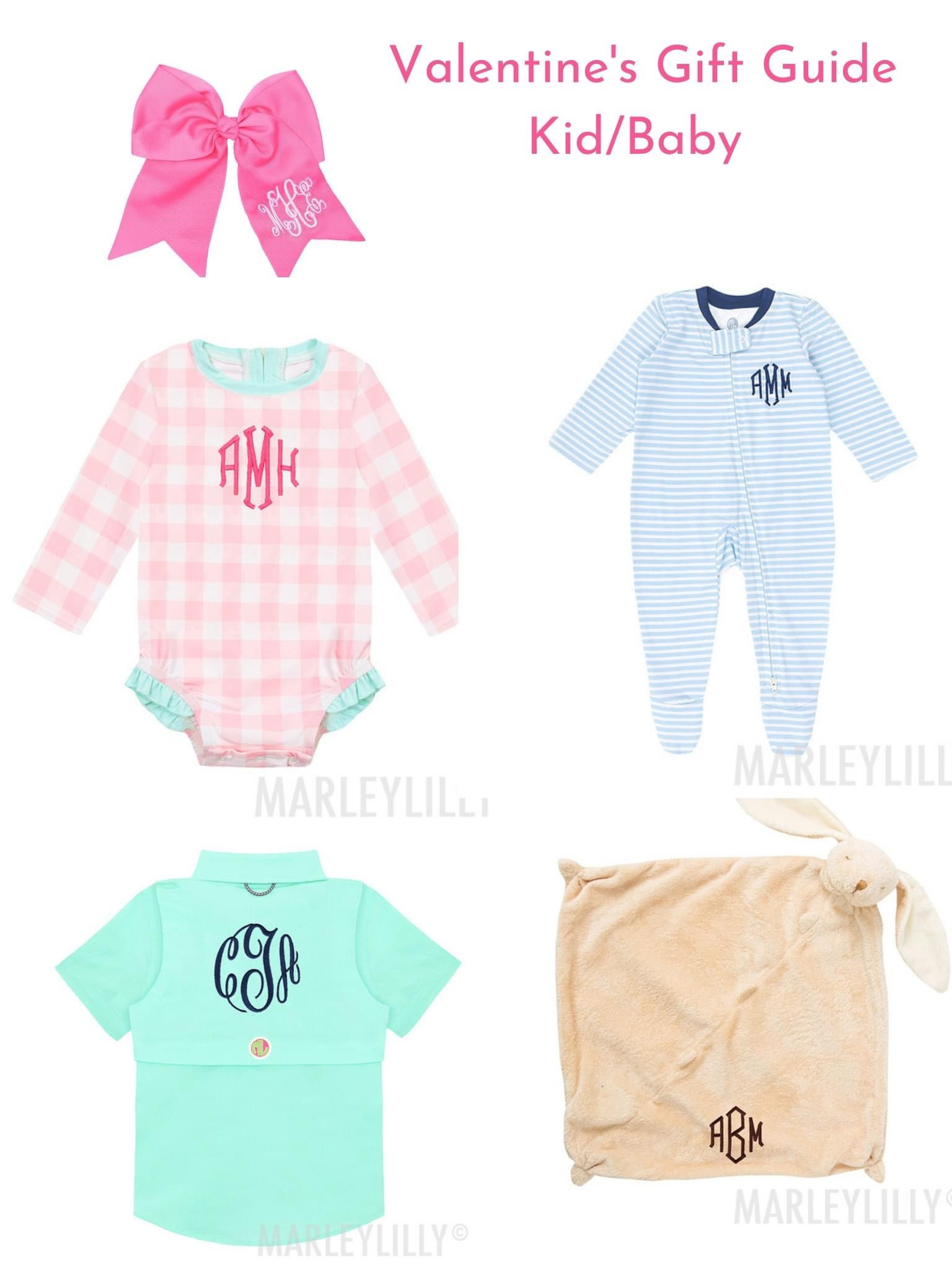 Marleylilly Monogrammed Pajama Set