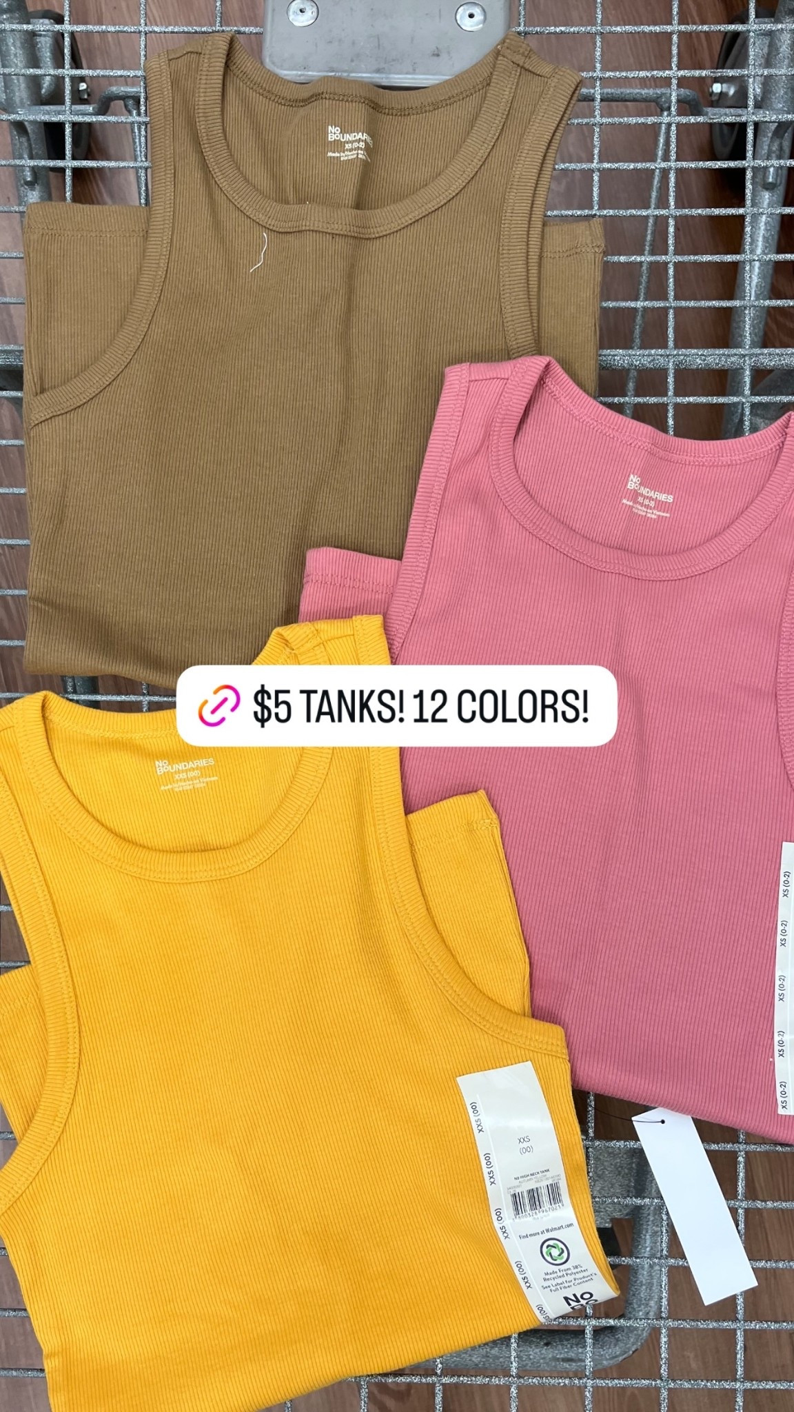 $5 tanks, comes in 12 colors!! 

#LTKSeasonal #LTKMidsize