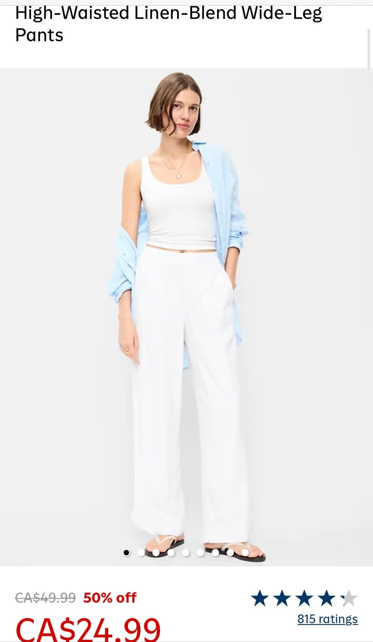 Perfect spring/summer pant!

#LTKcanada #LTKsummer