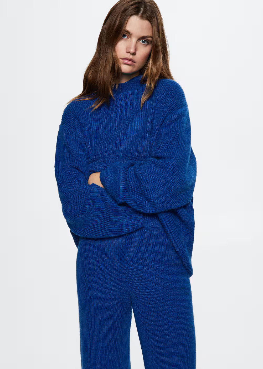 Oversize knit sweater -  Women | Mango USA | MANGO (US)