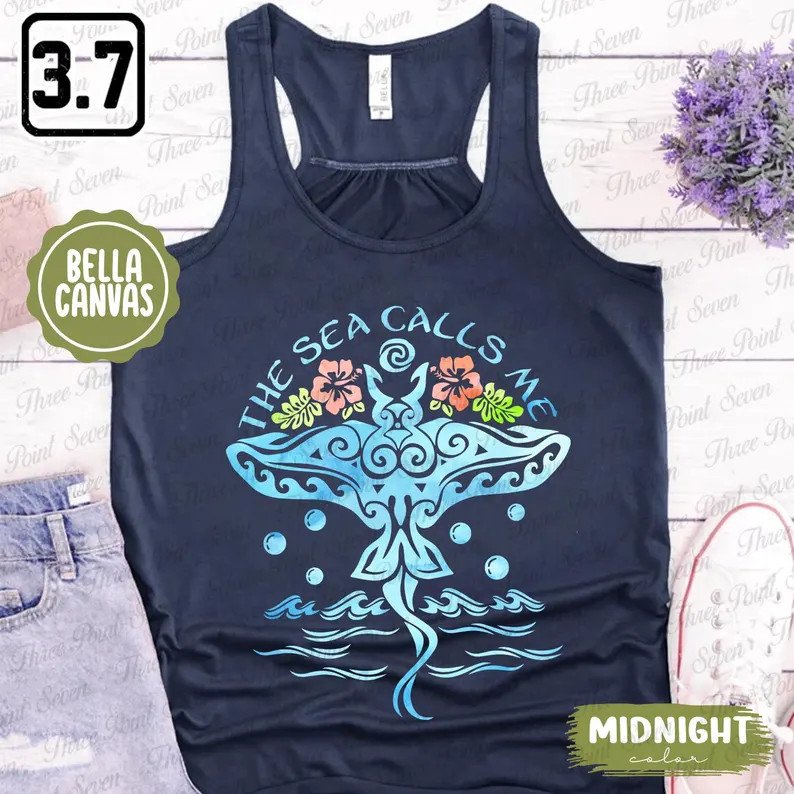 Grandma Tala Moana Tank Top, Moana Cruise Tank Top, Manta Ray Polynesian Tank E0755 - Etsy | Etsy (US)