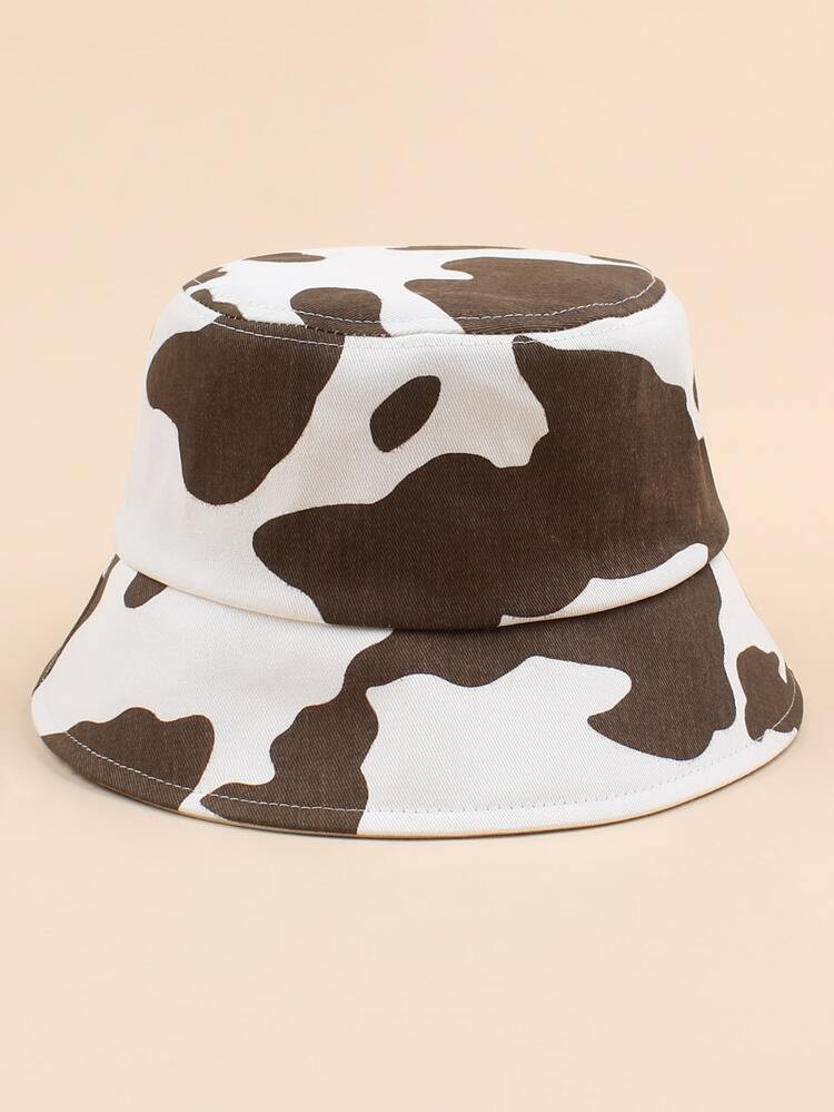 Cow Print Bucket Hat | SHEIN
