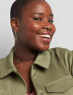 Game Day Statement Earring | Lane Bryant (US)