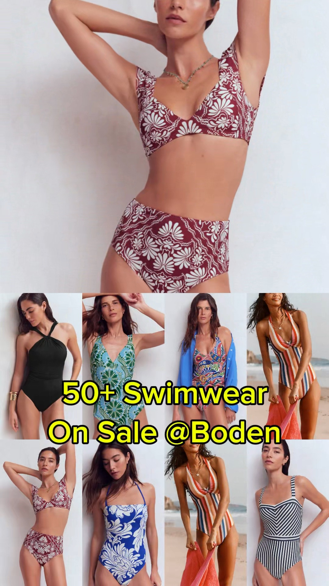 Are you ready for a new swimsuit? These finds are comfortable, flattering and on Sale! They are perfect for anyone wants a bit more coverage without giving up style!

#LTKOver40 #LTKSaleAlert #LTKSwim