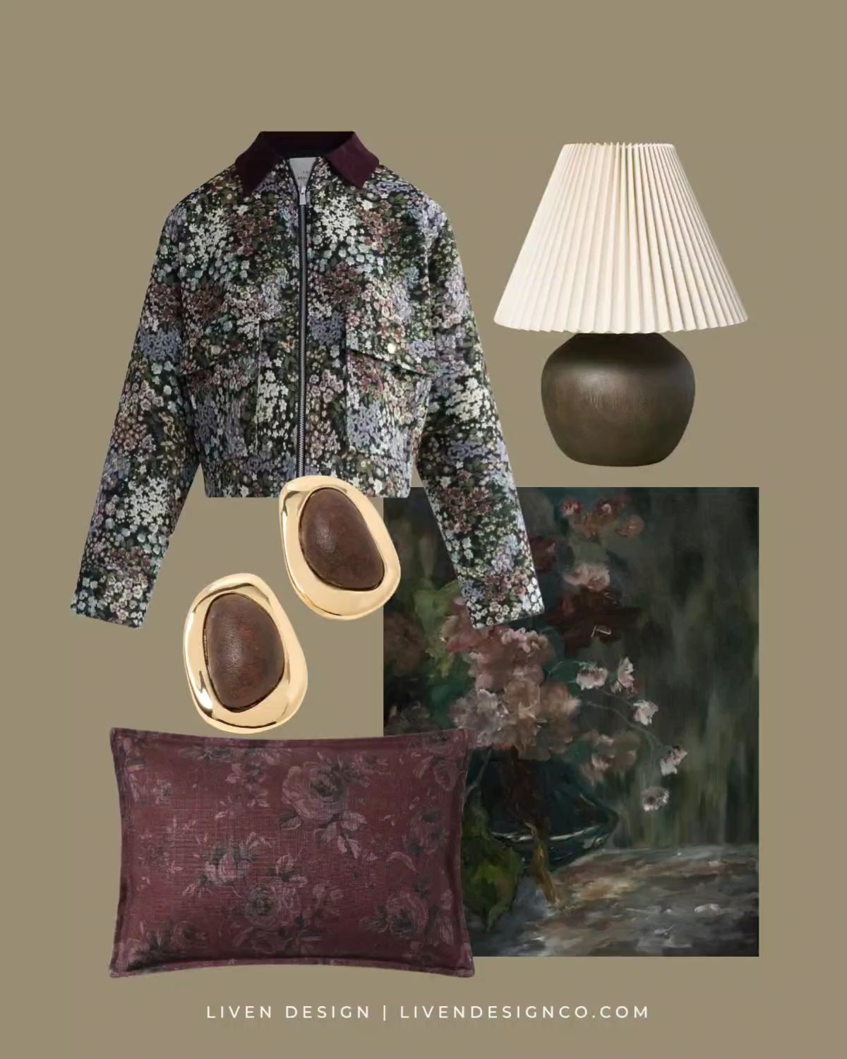 New discoveries. Style inspiration. Outfit inspo. Fall style. Walmart fashion. Jacquard tapestry jacket. Pleated lamp shade. Mini lamp. Target home. Studio Mcgee. Statement earrings. Mango. Mango throw pillows. Lumbar floral pillow. Bedroom decor. Moody floral art. Artfully walls. Evereve

#LTKSeasonal #LTKHome #LTKSaleAlert
