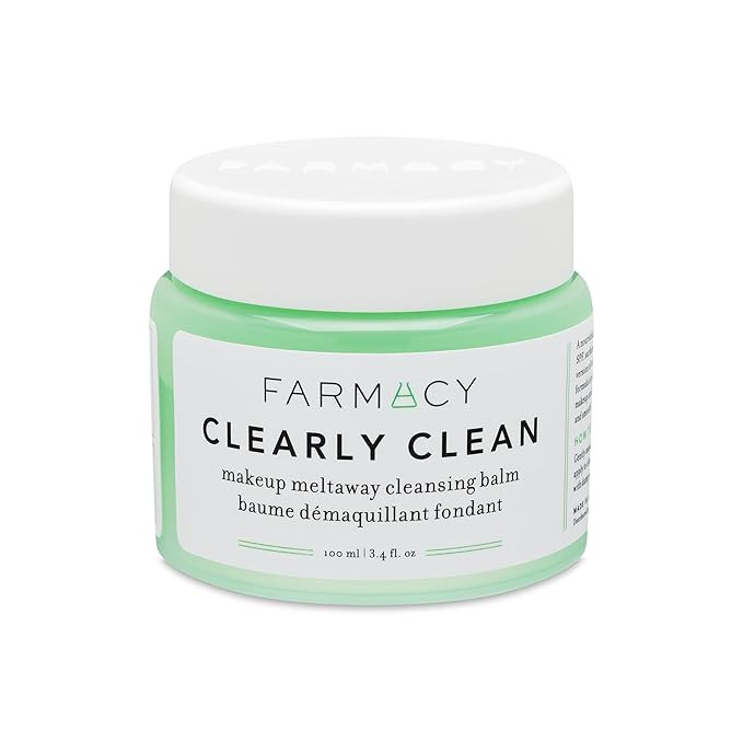 Farmacy Makeup Remover Cleansing Balm - Clearly Clean Sensitive Skin Makeup Remover + Oil Based C... | Amazon (US)
