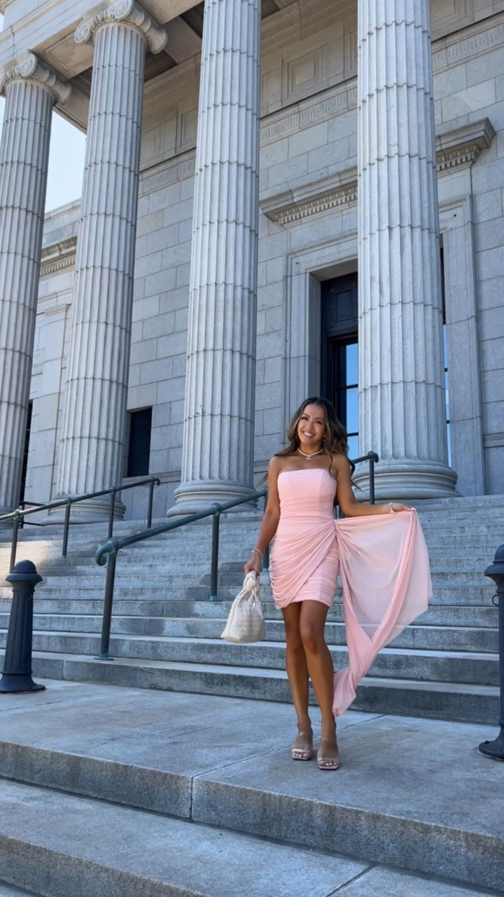 My favorite dress EVER! Perfect as a wedding guest dress, cocktail party dress or for whatever you want! Wearing size XS

#LTKWedding #LTKFindsUnder100 #LTKParties