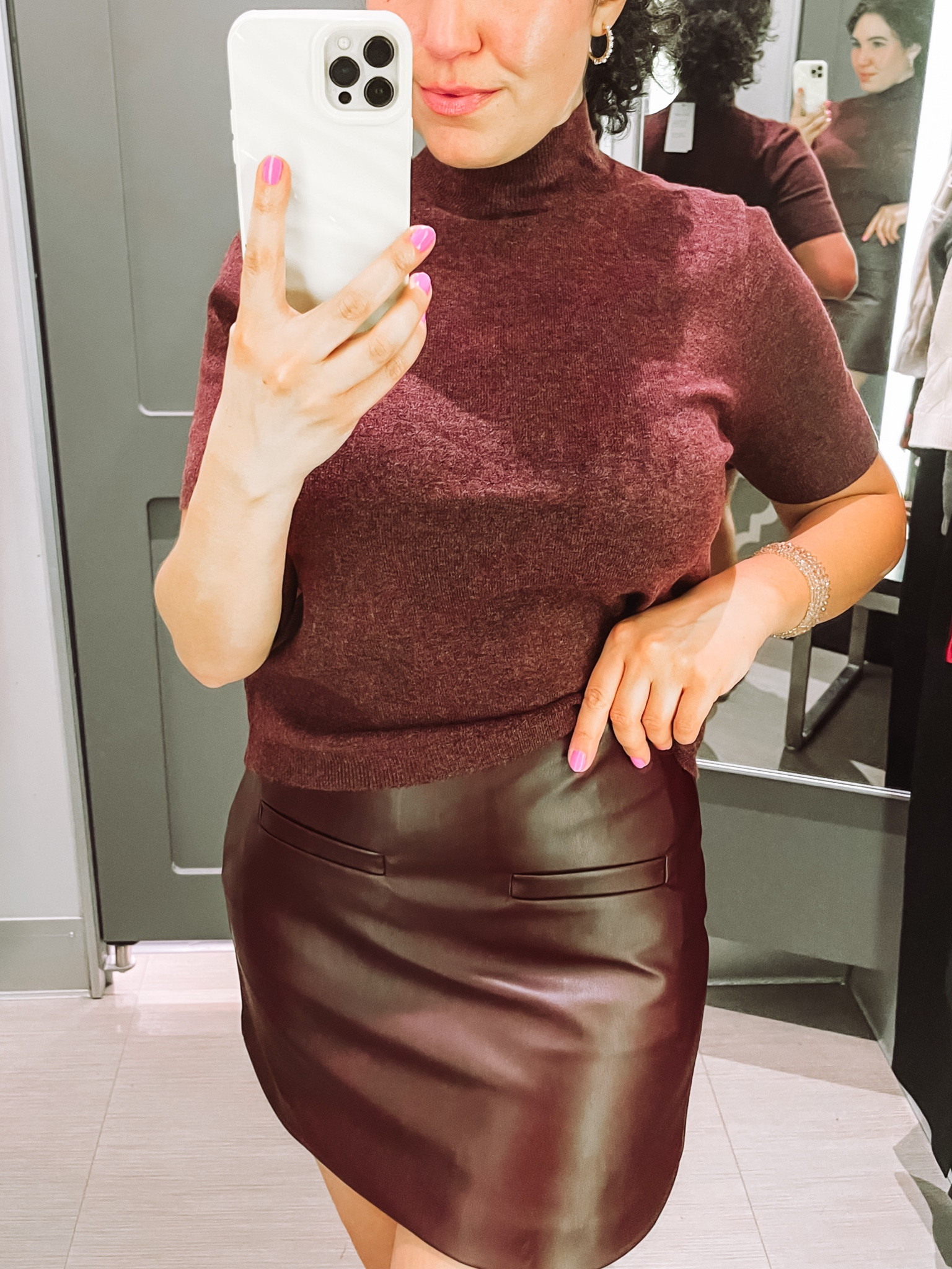 Target style, target outfit, fall outfit, sweater, leather skirt, mini skirt 

#LTKFindsUnder50 #LTKSeasonal #LTKStyleTip