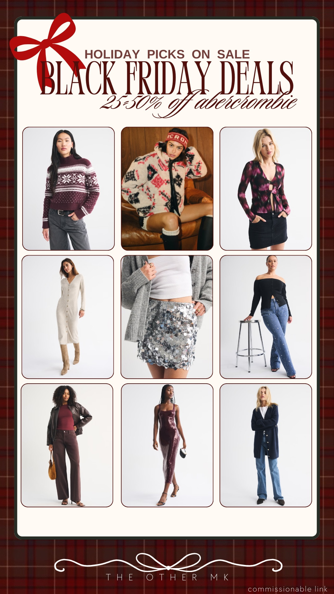 Abercrombie Black Friday sale
 Ode: AFCYBER 

#LTKHoliday #LTKCyberWeek #LTKGiftGuide