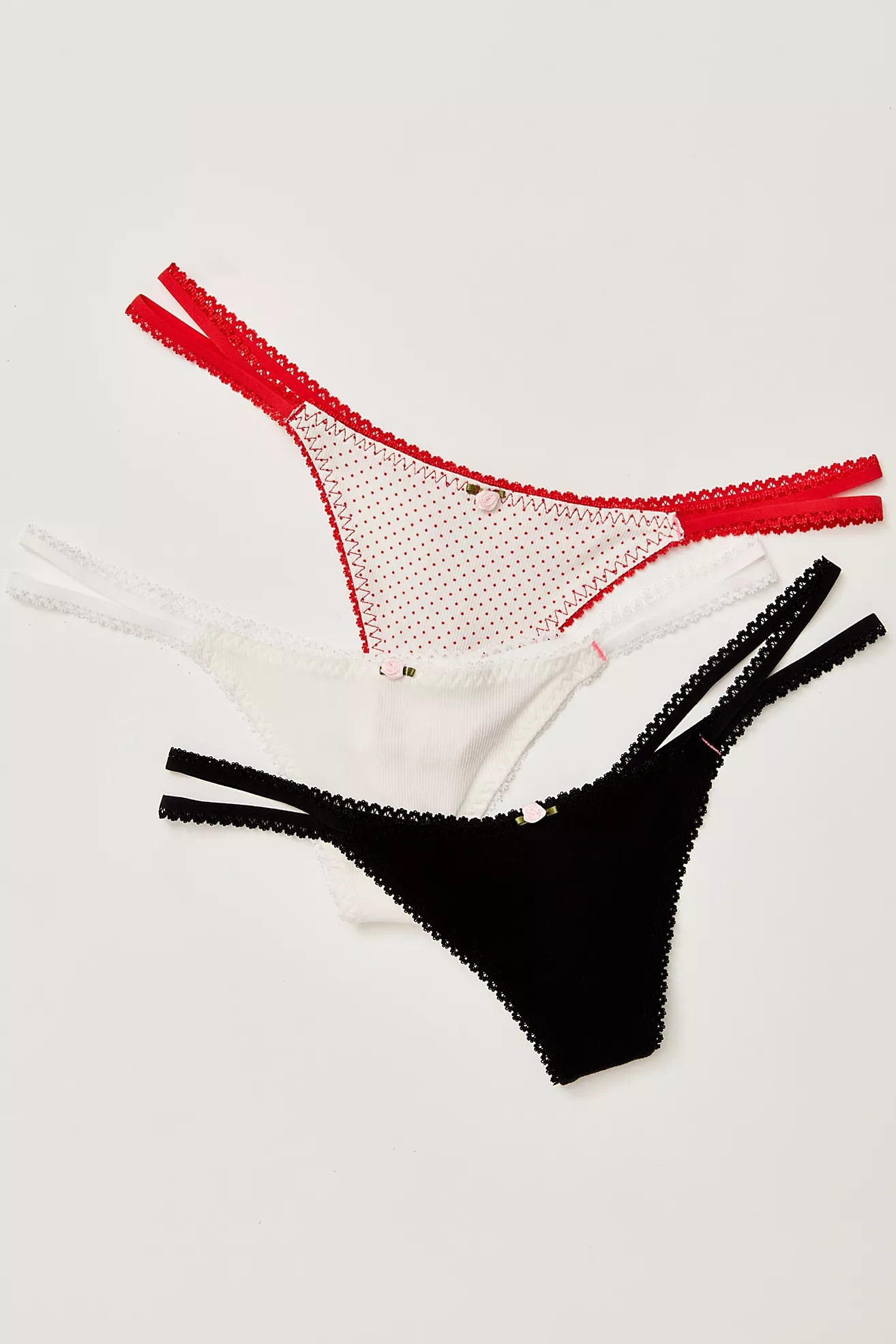 Its A Party Thong 3-Pack | Free People (Global - UK&FR Excluded)