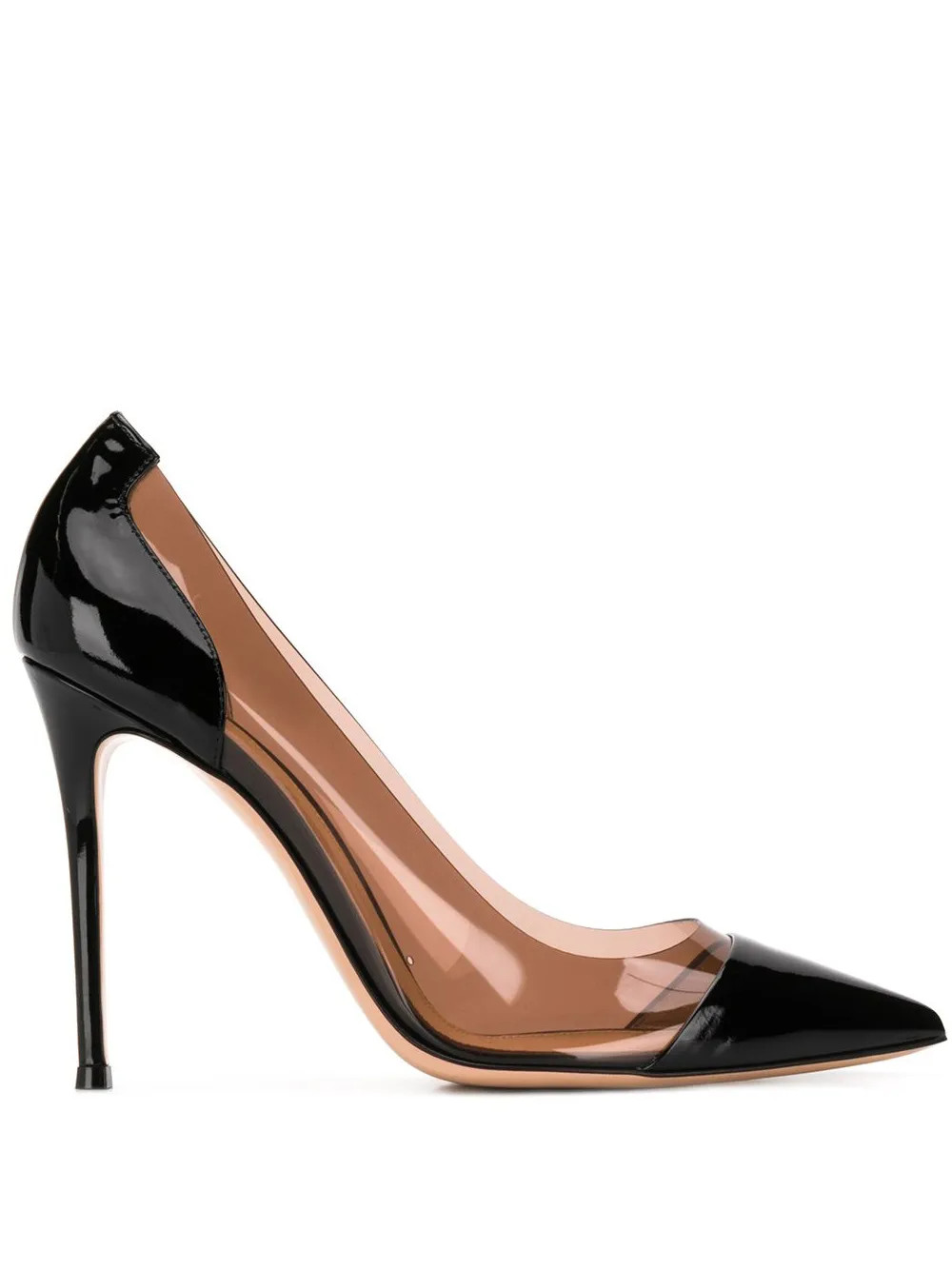 Gianvito Rossi Plexi Pumps - Farfetch | Farfetch Global