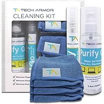 Tech Armor Screen Cleaner Kit [3.4oz +0.8oz] - Best for Smartphones, iPhones, iPads, Eyeglasses, e-R | Amazon (US)