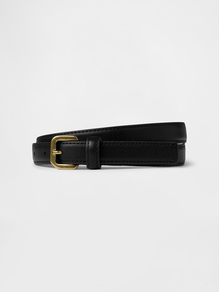 Slim Vegan Leather Belt | Gap (US)