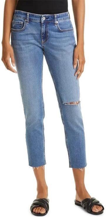 Rag & Bone Womens Dre Low-Rise Slim Boyfriend Jeans | Amazon (US)