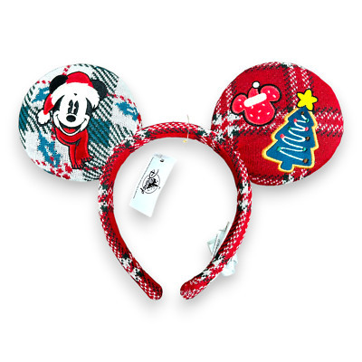 Disney Ear Headband - Mickey Mouse Holiday Sweater (One Size) NEW   | eBay | eBay US
