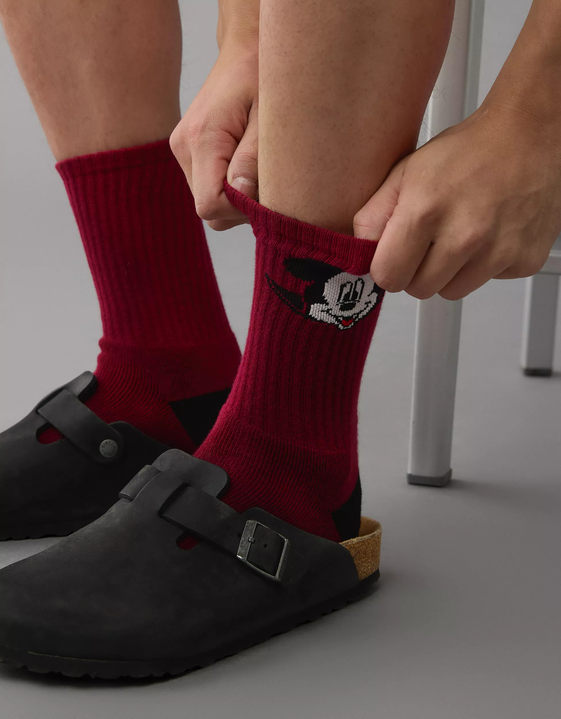AE Mickey Crew Sock | American Eagle Outfitters (US & CA)
