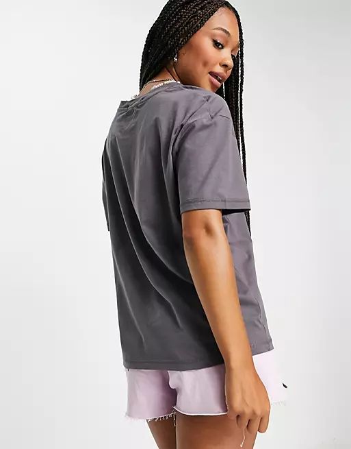 Stradivarius Nirvana t-shirt in washed grey | ASOS (Global)