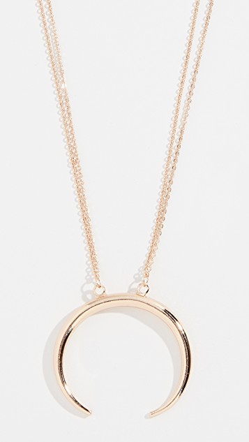 Crescent Pendant Necklace | Shopbop