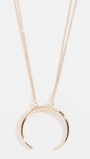 Crescent Pendant Necklace | Shopbop